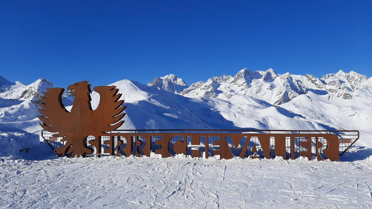 Appartement Montagnard Serre-Chevalier. Saint-Chaffrey Exteriör bild
